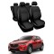 Huse Scaune Mazda CX-3 2017-2020 piele si textil Huse Scaune Mazda CX-3 2017-2020 piele si textil