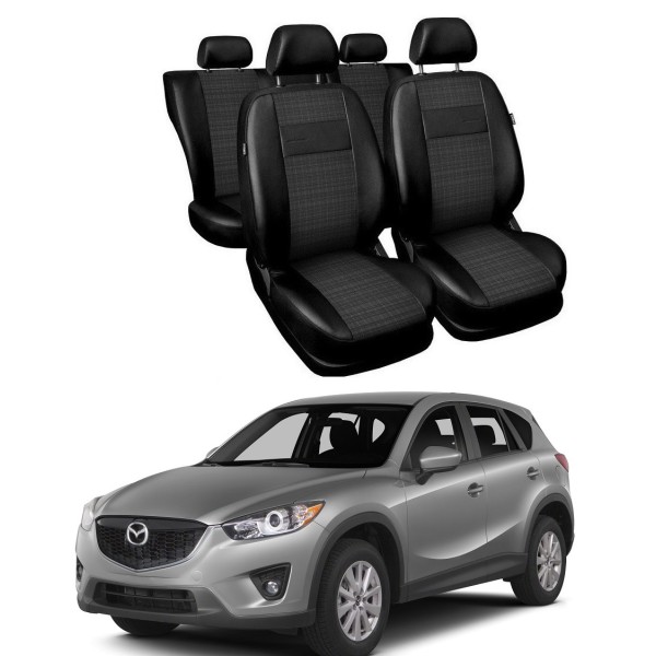 Huse Scaune Mazda CX-5 2012-2017 piele si textil