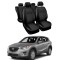 Huse Scaune Mazda CX-5 2012-2017 piele si textil Huse Scaune Mazda CX-5 2012-2017 piele si textil