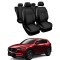 Huse Scaune Mazda CX-5 2017-2020 piele si textil Huse Scaune Mazda CX-5 2017-2020 piele si textil