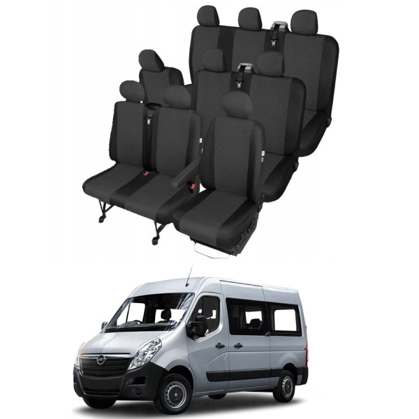 Huse Scaune 8+1 locuri (9 locuri) Opel Movano Combi 2011-2020