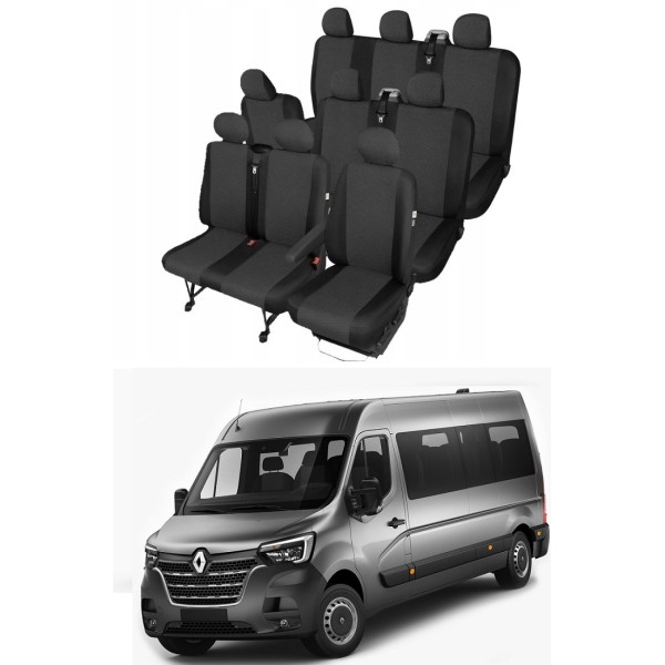Huse Scaune 9 Locuri Renault Master 2019-2020