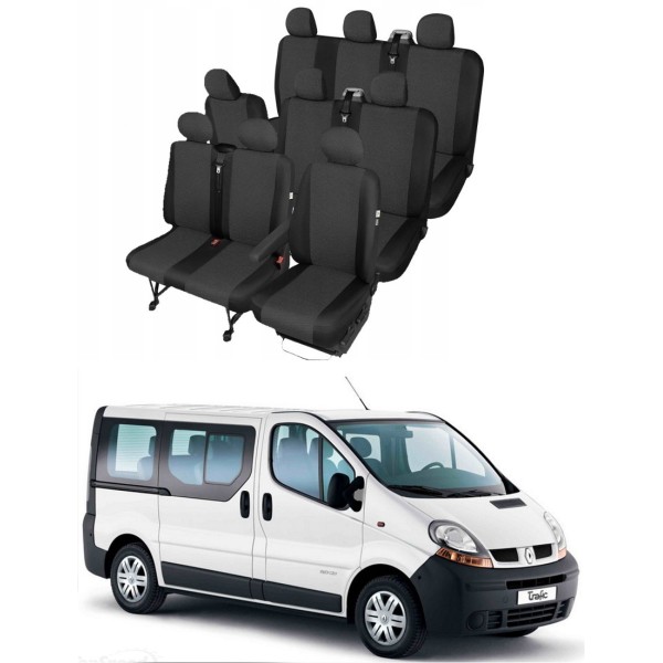 Huse Scaune 9 Locuri Renault Trafic 2001-2014