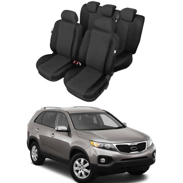 Huse Scaune Kia Sorento 2009-2015 Premium Bancheta Fractionata