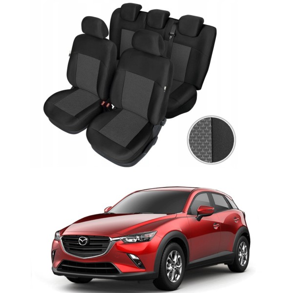 Huse Scaune Mazda CX-3 2015-2020  Premium Bancheta Fractionata