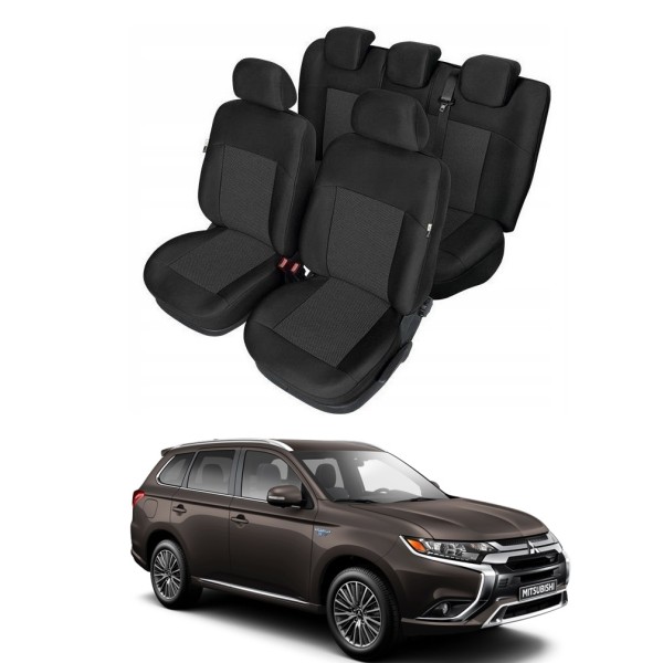 Huse Scaune Mitsubishi Outlander 2019-2020 Premium Bancheta Fractionata