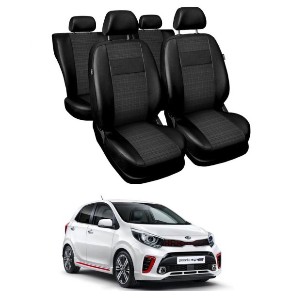 Huse Scaune piele si textil Kia Picanto 2011-2020