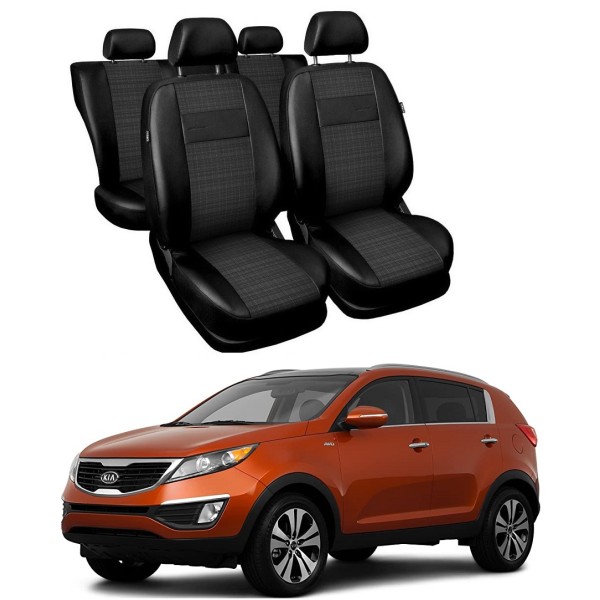 Huse Scaune piele si textil Kia Sportage 2010-2015