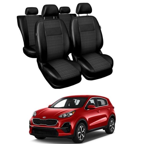 Huse Scaune piele si textil Kia Sportage 2016-2020