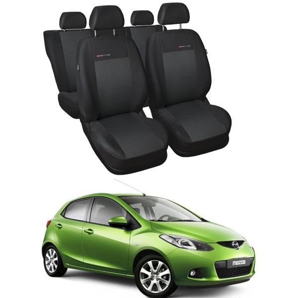 Huse Scaune Mazda 2 2010-2014 bancheta fractionata