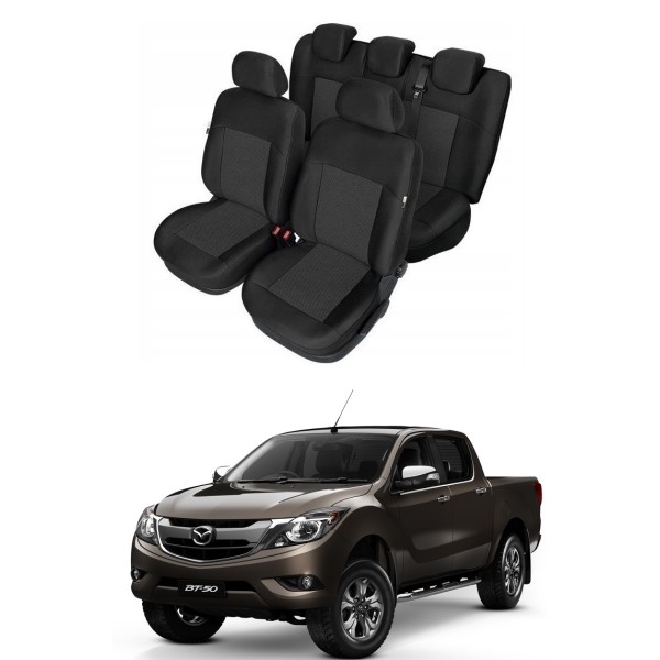 Huse Scaune Mazda BT-50 2011-2020 Premium bumbac