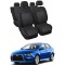 Huse Scaune Mitsubishi Lancer 2011-2016 premium cu bancheta fractionata Huse Scaune Mitsubishi Lancer 2011-2016 premium cu bancheta fractionata