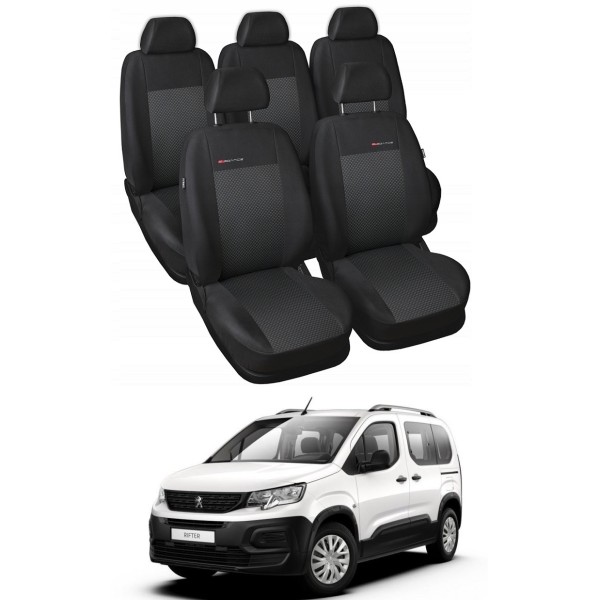 Huse Scaune Peugeot Rifter 2018-2020 5 locuri individuale