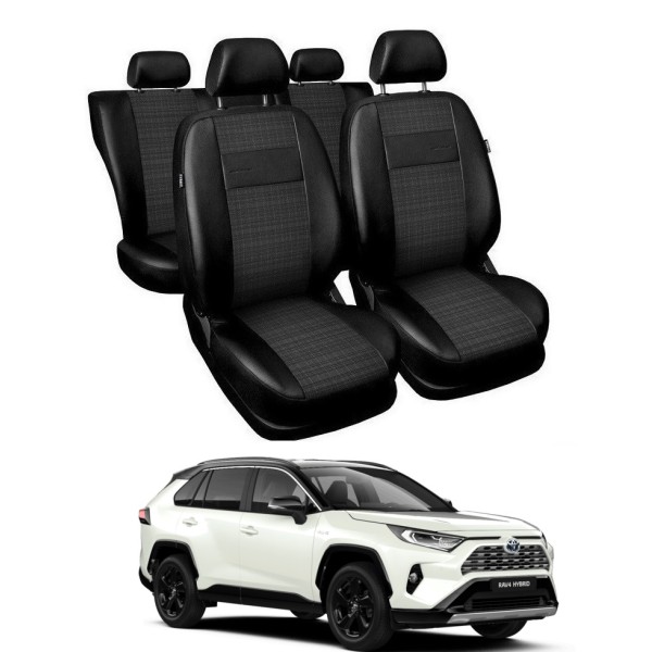 Huse Scaune Toyota Rav4 PHEV piele si textil