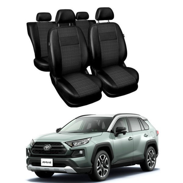 Huse Scaune Toyota Rav4 2018-2020 piele si textil