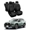 Huse Scaune Toyota Rav4 2018-2020 piele si textil Huse Scaune Toyota Rav4 2018-2020 piele si textil