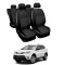 Huse Scaune Toyota Rav4 2013-2017 piele si textil Huse Scaune Toyota Rav4 2013-2017 piele si textil