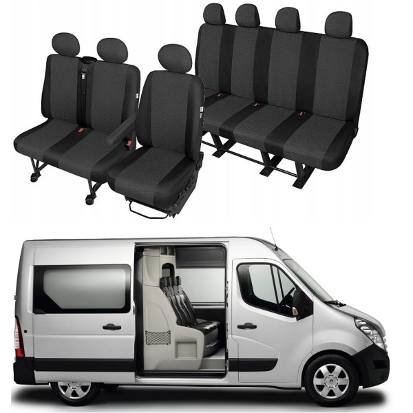 Huse Scaune 7 locuri Renault Master Kombi 2011-2018