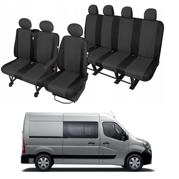 Huse Scaune 7 locuri Renault Master Combi 2018-2020