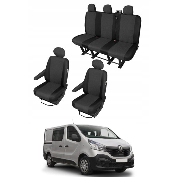 Huse Scaune 5 Locuri Renault Trafic 2015-2020