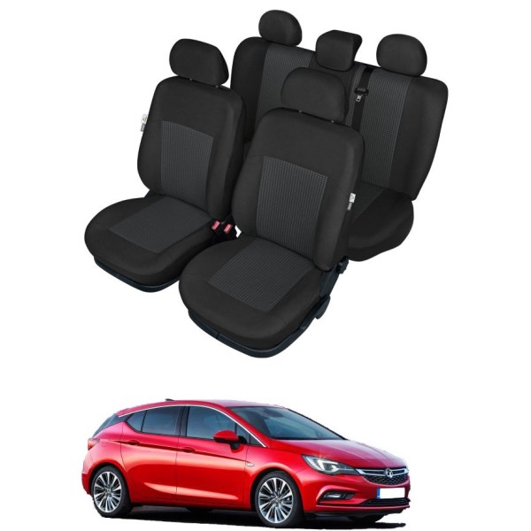 Huse Scaune Premium Opel Astra K, Astra K Sports Tourer 2015-2020 cu cotiera si bacheta fractionata
