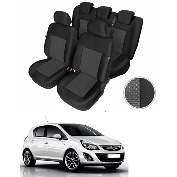 Huse Scaune Opel Corsa D 2006-2015 Premium Bancheta Fractionata