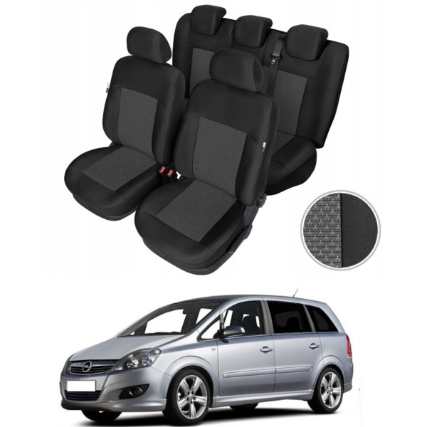 Huse Scaune Opel Zafira B  2005-2011, 5 Locuri Premium Bancheta Fractionata