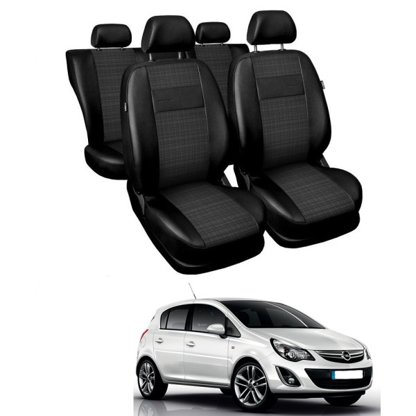 Huse Scaune piele si textil Opel Corsa D 2006-2015