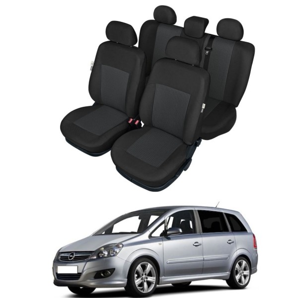 Huse Scaune Premium Opel Zafira B 2005-2011 ,cu cotiera si bacheta fractionata