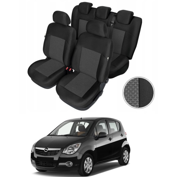 Huse Scaune Opel Agila 2008-2015 Premium Bancheta Fractionata