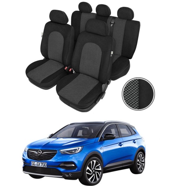 Huse Scaune Opel Grandland X  2017-2020 *100% bumbac si textil