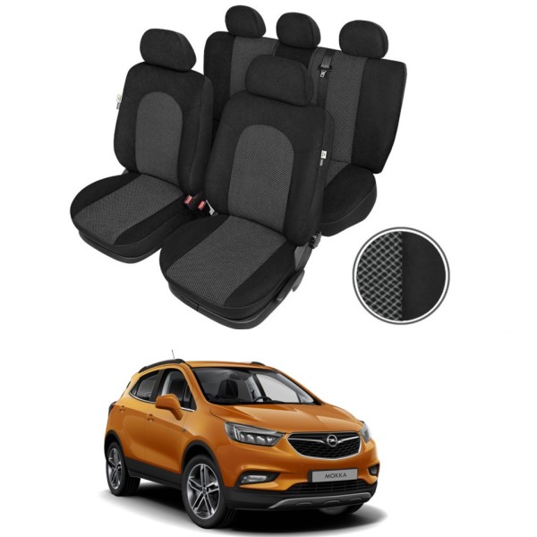 Huse Scaune Opel Mokka X 2018-2020 *100% bumbac si textil