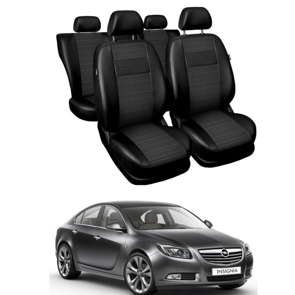 Huse Scaune piele+textil premium Opel Insignia 2008-2013