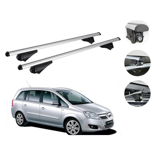 Bare Portbagaj Opel Zafira B 2011 cu bare integrate pe plafon