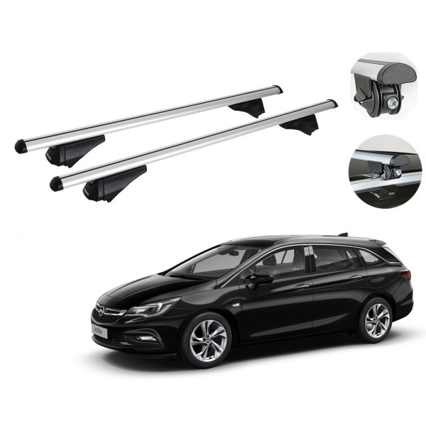 Bare Portbagaj Opel Astra K Sports Tourer 2016-2020 cu bare pe plafon