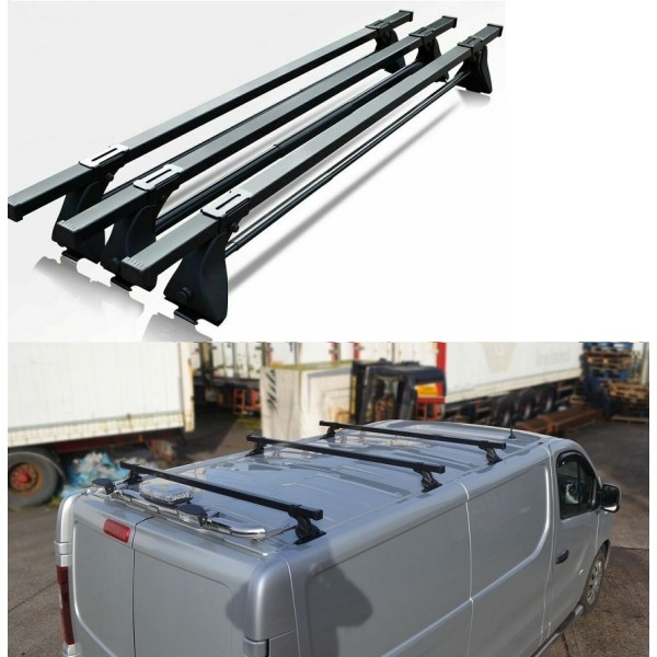 Set 3 Bare Plafon Portbagaj Opel Vivaro 2014-2020 ( prindere pe plafon)