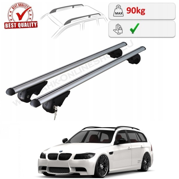 Bare Portbagaj Bmw e91 touring seria 3 2009 cu bare despartite pe plafon