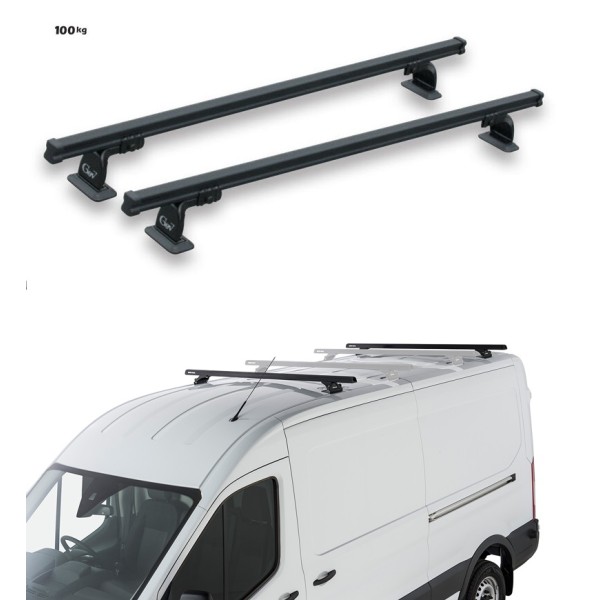Set 2 bare plafon portbagaj Ford Transit Custom 2008-2021 din otel