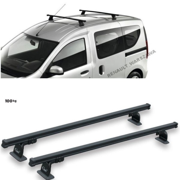 Set 2 bare plafon portbagaj Dacia Dokker 2012-2020 din otel