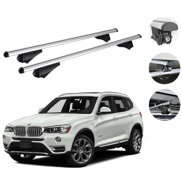 Bare Portbagaj Bmw X3 F25 2016 cu bare integrate