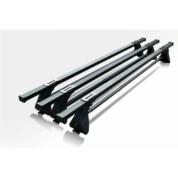 Set 3 bare plafon portbagaj Vw Transporter T5 T6 Caravelle 2005-2020 din otel Set 3 bare plafon portbagaj Vw Transporter T5 T6 Caravelle 2005-2020 din otel