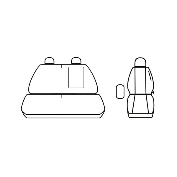 Huse Scaune piele si textil Peugeot Boxer 2006-2014 cu cotiera si masuta