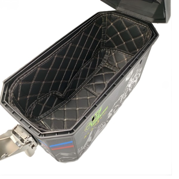 Set Cutii Laterale BMW G310GS Moto 45L cu Suport Metalic 49x21x30 cm – Side Case Motocicletă, Cutii Bagaj Waterproof, PP Rezistent