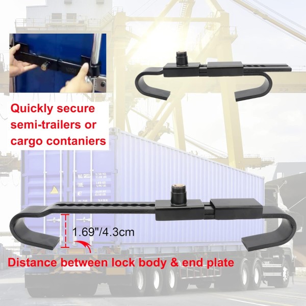 Antifurt Usi Containere Container Cargo si Semiremorci frigorifice din otel foarte rezistent cu cheie si sistem antiefractie Antifurt Usi Containere Container Cargo si Semiremorci frigorifice din otel foarte rezistent cu cheie si sistem antiefractie