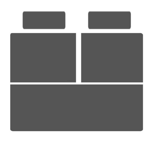 Huse Scaune Dacia Spring 2021-2024 din material textil gross cu scaune integrate fata