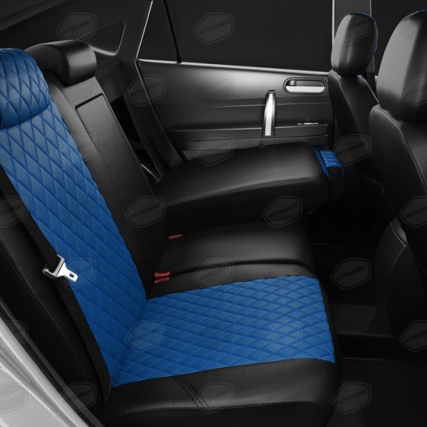 Huse Scaune Piele romb Dacia Logan 2017 culoarea Albastru editie Speciala Huse Scaune Piele romb Dacia Logan 2017 culoarea Albastru editie Speciala