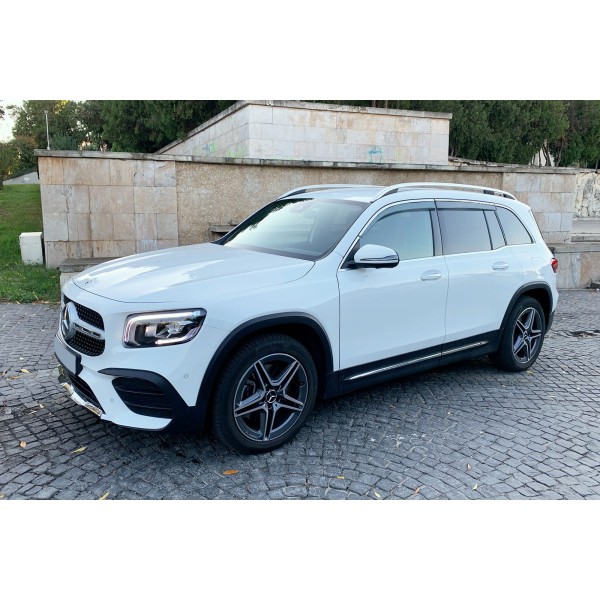 Set Paravanturi Mercedes GLB 2020-2024  fata spate cu contur Cromat Premium