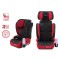 Scaun Auto Copii 100–150 cm Negru-Roșu Certificare R129 i-Size, 3–12 ani, Înălțător Auto, Montare cu Centură 3 Puncte, Tetieră Reglabilă