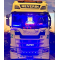 Emblema Super luminata led Alb Grila Scania R Super Alb 40x7cm 24V Emblema Super luminata led Alb Grila Scania R Super Alb 40x7cm 24V