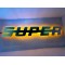 Emblema Super luminata led Galben Grila Scania R Super Galben 40x7cm 24V Emblema Super luminata led Galben Grila Scania R Super Galben 40x7cm 24V